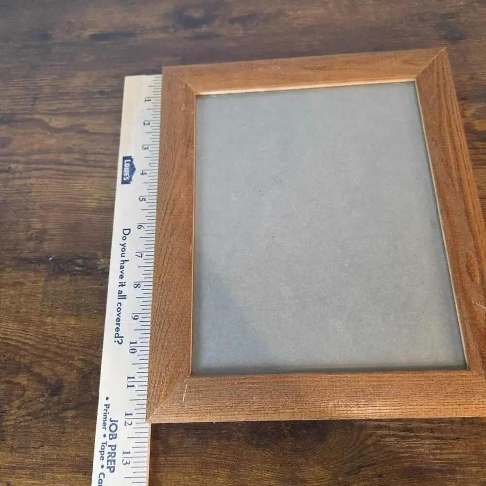 12x10 Solid Oak Wood Picture Frame , Can Hang Or Free Standing.